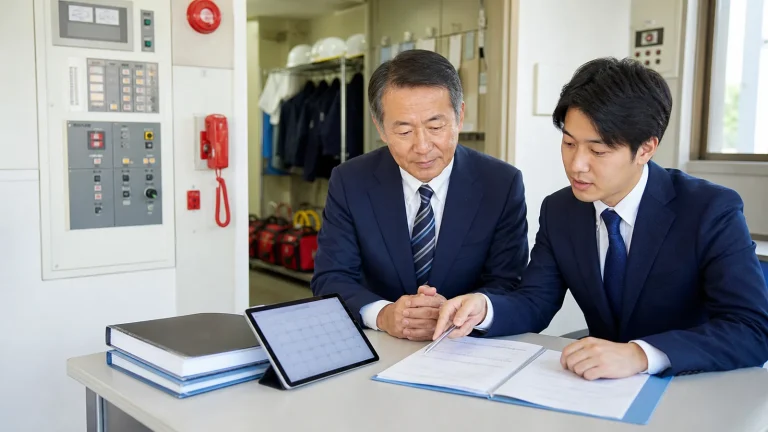 消防設備点検会社M&Aで年間点検予定表・繁忙期・資格者稼働を承継する方法